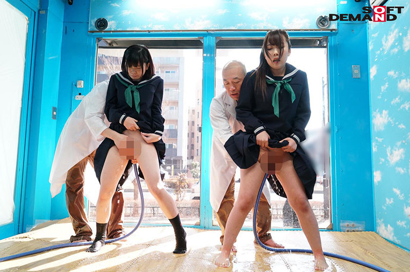 マジックミラー号 初めての膣内洗浄！女子○生にマ○コを洗うと感度が上がる！？過激な保健体育の特別講義でマ○コから大噴射！ゆめちゃん（18）みのりちゃん（18）｜巨乳 MM号動画（1sdfk00053） 2021年8月発売