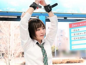 【マジックミラー便】3分間をピッタリで賞金がもらえるゲーム企画に挑戦してくれた制服女学生が失敗しおマンチョ突かれる！