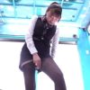 【ミラー号】「入っちゃう…」24歳のOLお姉さんが悩めるED男性とヌルヌルテカテカ直穿き黒パンスト素股！