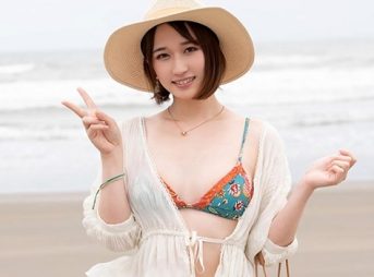 素人ナンパ「やん♥だめぇ♥」マジックミラー便から出てきた所を再び口説いてムチムチデカぱいおっぱいビキニGALとオイルマッサージ膣内ザーメン発射H！