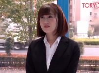 【リクルートスーツ×パンスト】たわわなおっぱい女学生がマジミラ号でスケベ就活！外資だからゴム無しの謎理論受け入れ膣内射精も容認して内定ゲット