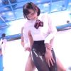 【マジミラ便】「準備できました//」パンティを脱いだ新幹線の売り子さんが黒パンスト直穿き素股チャレンジに挑戦！