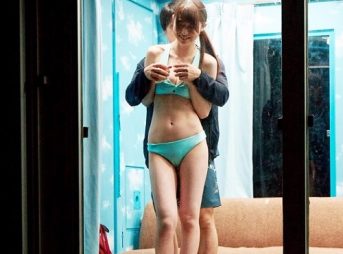 《逆転マジミラ号》「え、え、なにこれ…」スレンダーデカぱいおっぱいJDがパコられてる最中にマジミラ反転！視姦されちゃうｗｗ