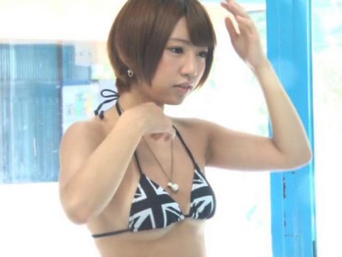 ＜マジックミラー号＞スケベなデカ尻でウエストライン完璧！たっぷり子作り生挿入された最上位幼い彼女のセックス＜素人モノ＞