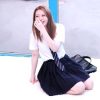 【MM号】クラスも一緒だという同級生カップル！肉棒当てに失敗した娘校生のギャルが罰ゲームでNTR交尾！