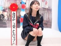 【一般人ナンパ】卒業式直後の制服ガール！スカート短い美少女がパンチラしながらインタビューから連続発射チャレンジ！