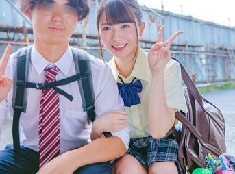 【マジミラ便】女子高生カップル彼女さんが彼氏ちんぽを当てる！失敗するとリスクMAXの寝取られSEX